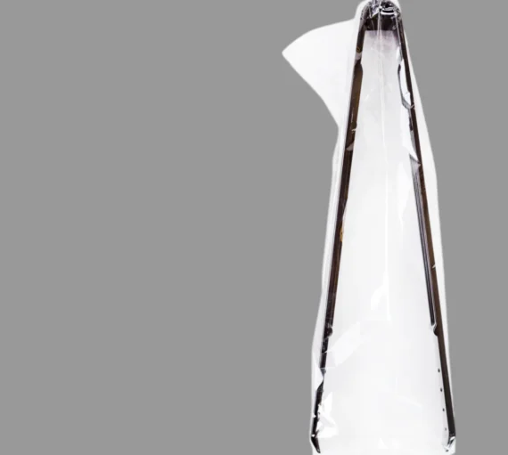 Plastic Serving Tong Heavy Weight Black, Individually Wrapped [48 Pack]