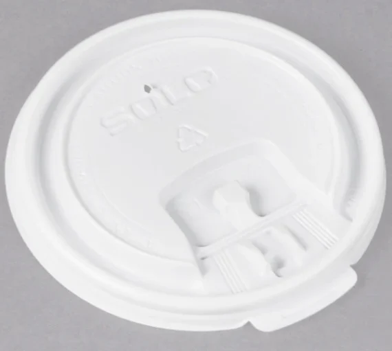 Flat Lid For 8 oz Hot Cup, White [1000/Case]