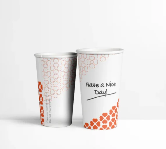 10 oz Printed Paper Hot Cups [1000/Case]