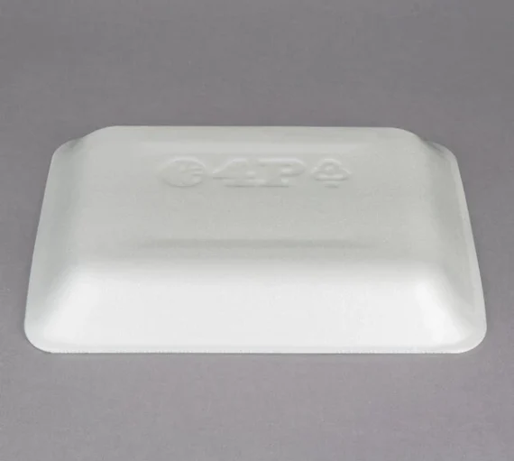 4P Heavy Duty Foam Meat Tray, White [400/Case]