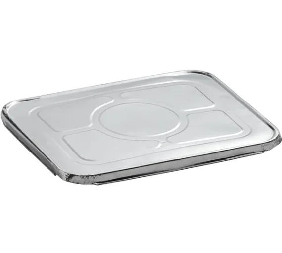 Standard Duty Lids for Half Size Foil Steam Pan [100 Pack]