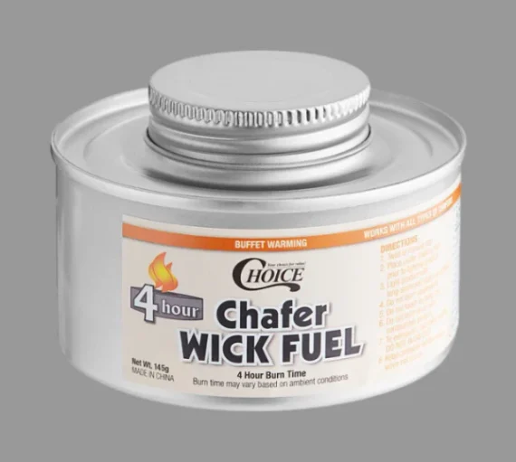 Chafing Fuel 4 Hrs with Safety Twist Cap [12 Pack]