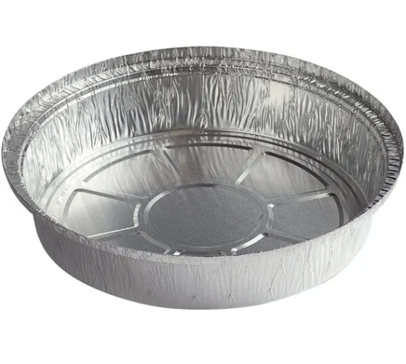 8 Aluminium Foil Round Take Out Pan [500/Case]