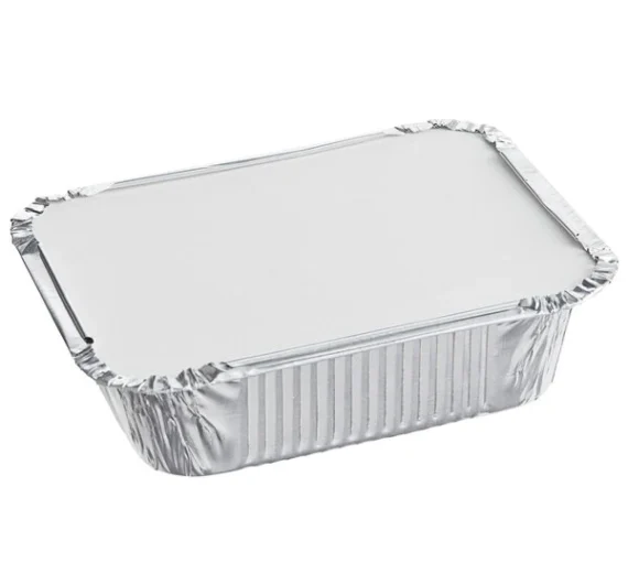 Board Lid for 1 LB Foil Oblong Take Out Container [1000 Pack]
