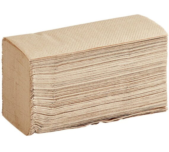 M-Fold (Multifold) Towel, Kraft [4000/Case]