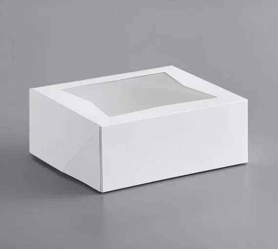 10" x 10" x 2.5" White Pie Box [250/Case]