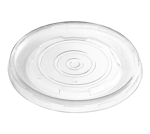 Flat Lids for 6/10oz Paper Food Cup [1,000/Case]