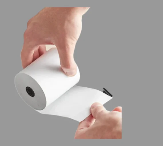 3 1/8" x 230' Thermal Cash Register POS Paper Roll Tape [50/Case]