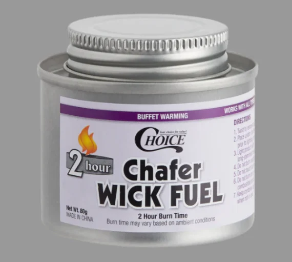 Chafing Fuel 2 Hrs with Safety Twist Cap [24 Pack]