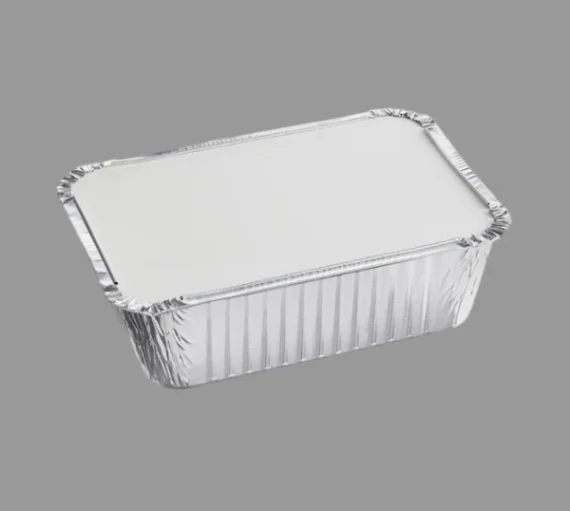 Board Lid for 5 LB Foil Oblong Take Out Container [250 Pack]