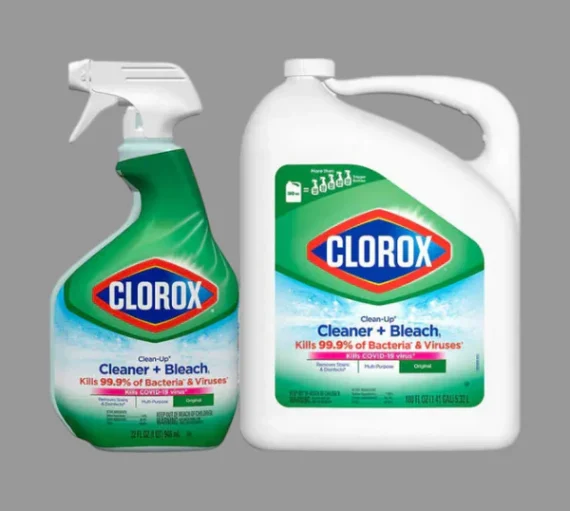 Clorox Clean-Up All Purpose Cleaner with Bleach, Original, 32 oz With 180 oz Refill