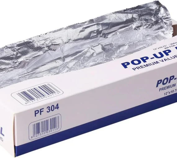 9 x 10 3/4 Inter folded Pop-Up Foil Sheets [6/500]