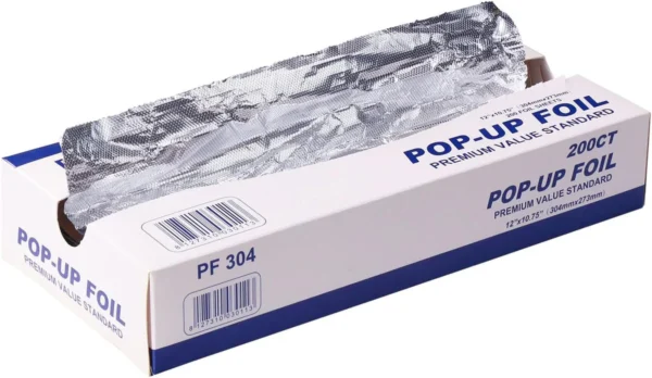 9 x 10 3/4 Inter folded Pop-Up Foil Sheets [6/500]