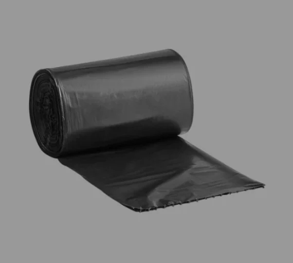 Can Liners 12 - 16 Gallon Black 1.2 Mil [500 Pack]