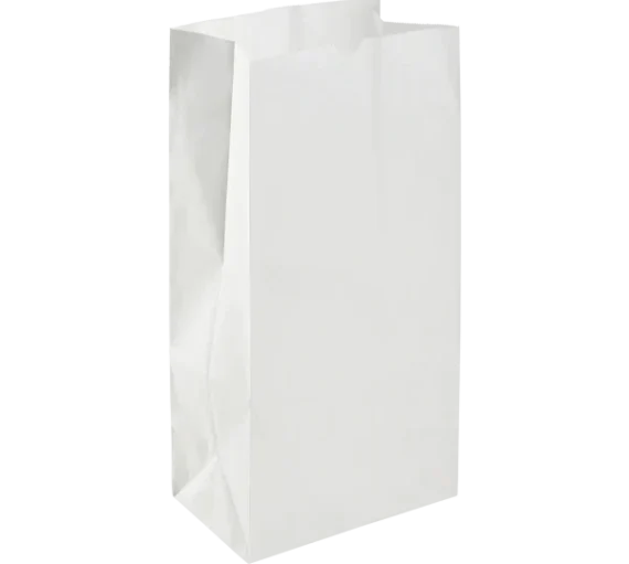 10 lb White Paper Grocery Bag [500/CS]