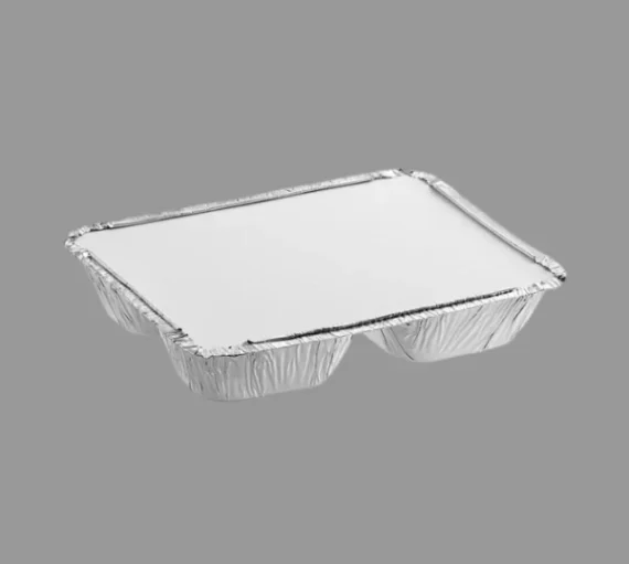 24 oz Foil 3 CP Take Out Tray with Board Lid