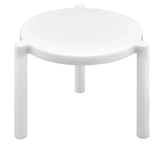 1.6" White Pizza Saver - 1,000 pcs