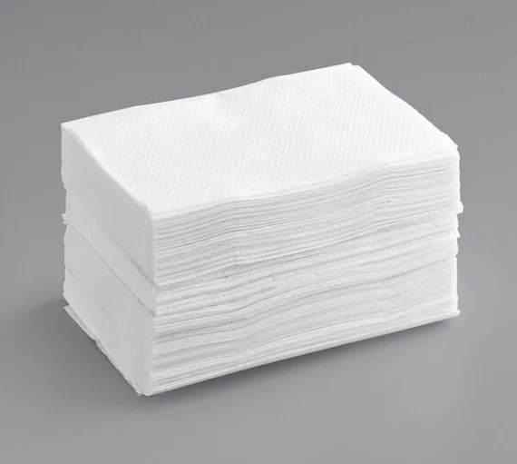 Dispenser Napkin, Wide Interfold 6.3" x 8.85 1 Ply, White [6000/Case]