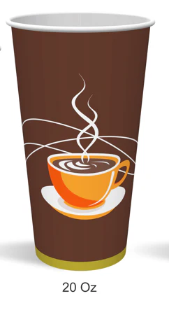 20 oz Printed Hot Cup [500/Case]
