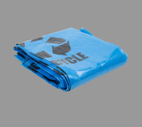 Can Liners 45 Gallon Blue 1.2 Mil [100 Pack]