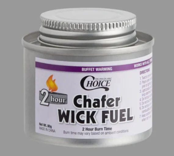 Chafing Fuel 2 Hrs with Safety Twist Cap [12 Pack]