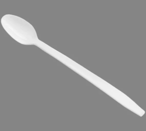 Medium Weight Plastic Soda Spoon, White [1000 Pack]