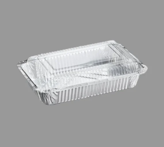 Dome Lid for 2 LB Foil Oblong Take Out Container [500/Case]