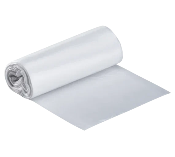 4-7 Gallon Trash Can Liner, Clear, 6 Micron [1000/Case]