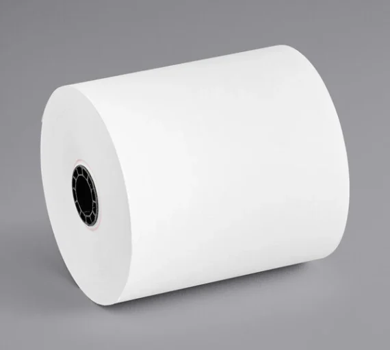 3" x 165' Traditional Cash Register POS Paper Roll Tape [50/Case]